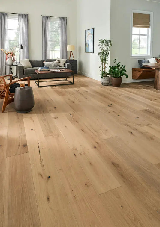 SANC10FAR1 Mannington Sanctuary Fresh Air  5/8 x 9 1/2" Handcrafted Engineered Hardwood Floor - Call for BEST Price Mannington