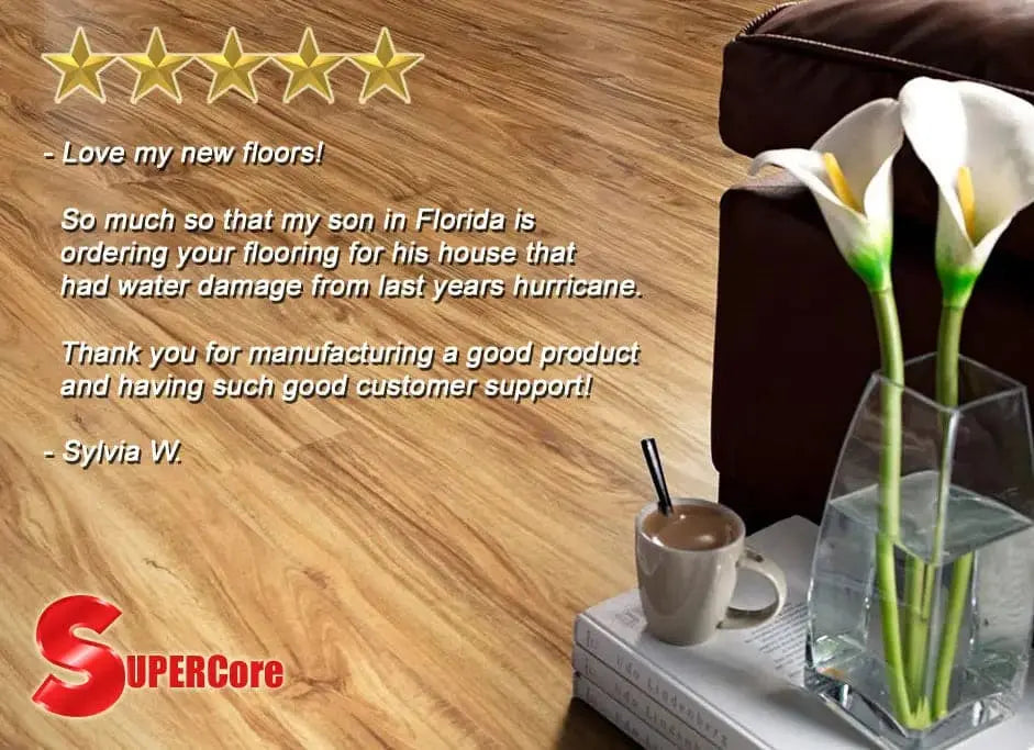 SUPERCore Wild Acacia Waterproof Rigid Plank Flooring supercorefloors