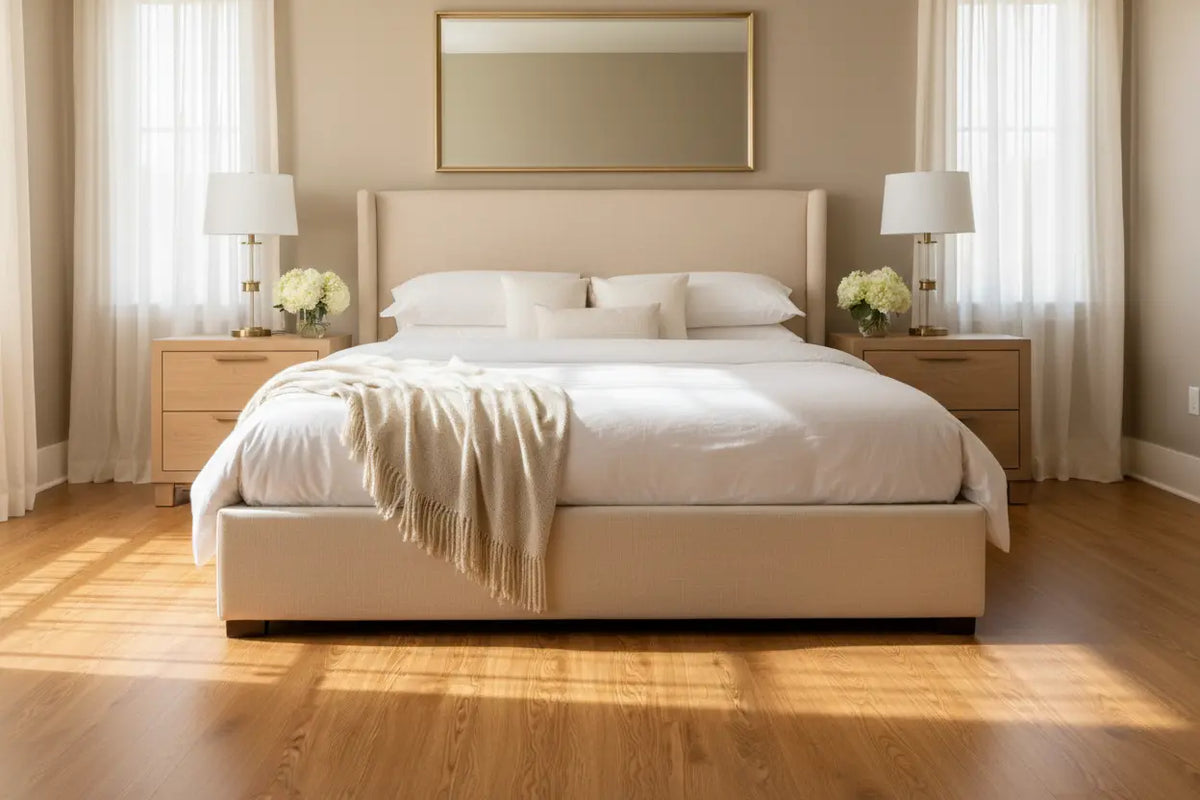 $1.99/sf BSPC059 SUPERCore Basics Red Oak - Waterproof Rigid SPC Plank (27.58 sf/ctn)