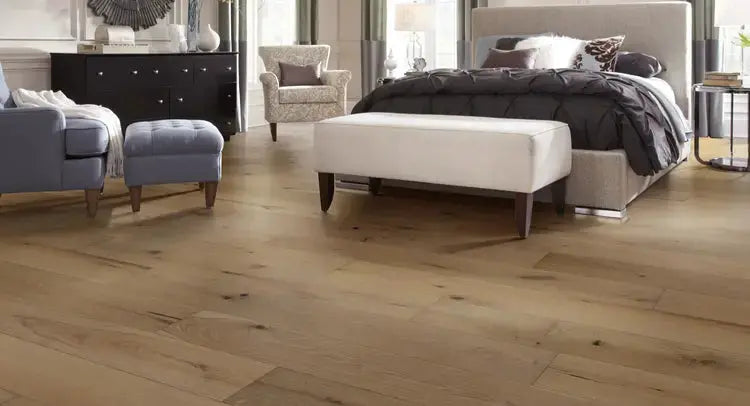 Sample MNG08MOC1 Mannington Monogram Mocha 9/16 x 8.6" Handcrafted Engineered Hardwood Floor - Call for BEST Price Mannington