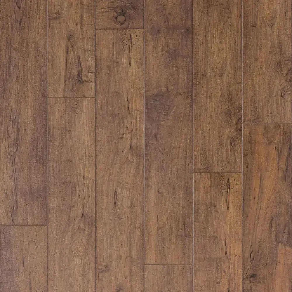Sample of Mannington Restoration Woodland Maple Fawn Laminate Flooring 28000L