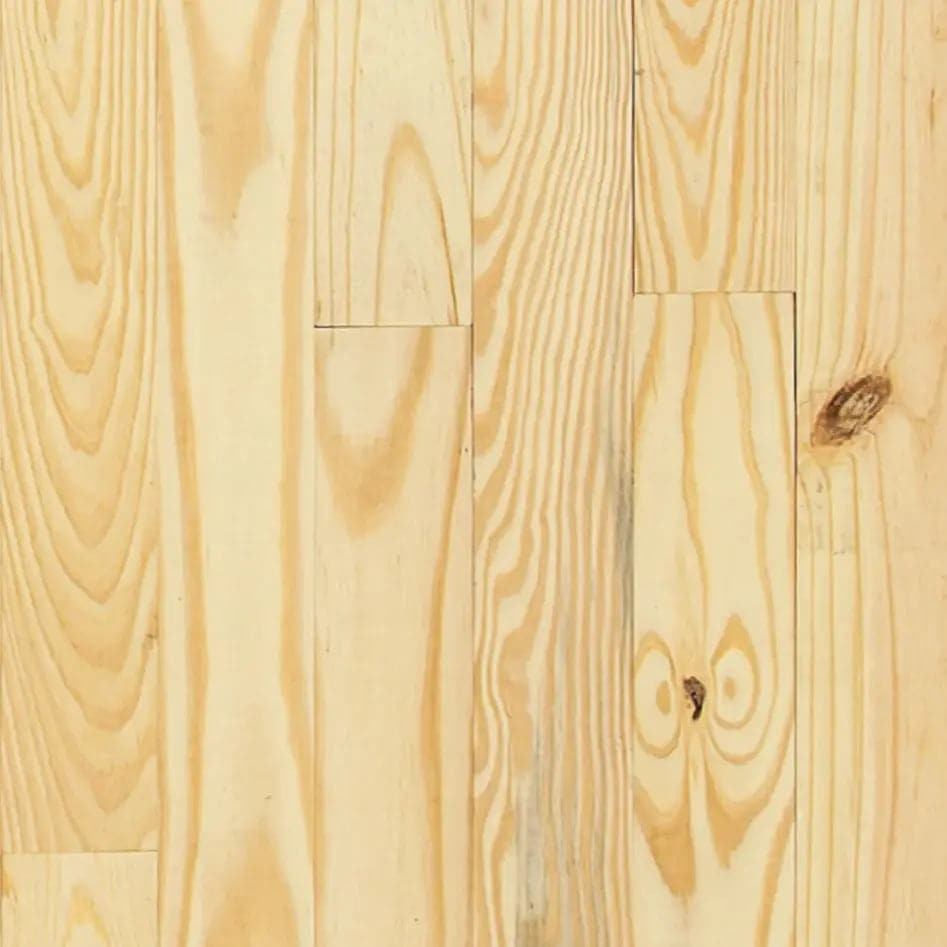 Southern Yellow Pine 3/4 x 3-1/8" Unfinished Solid Hardwood Flooring (17.6 sqft/bundle) WeShipFloors