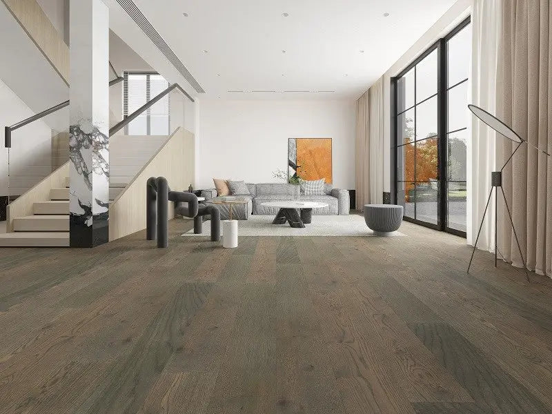 MSW56 Oak Villa 1/2 x 7-1/2" Hand Scraped Engineered Hardwood Flooring (31.09 sf/ctn) - Call for BEST Price MW floors