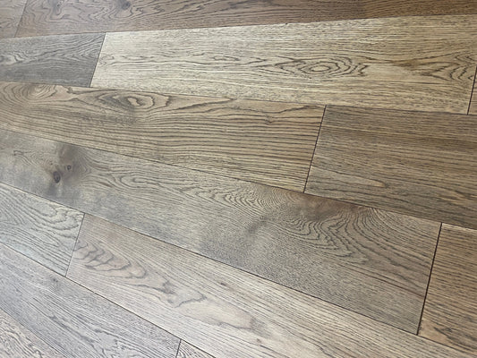 MSW49 Oak Champion 3/8 x 5" Wire Brushed Engineered Hardwood Flooring (33.08 sf/ctn) - Call for BEST Price MW floors