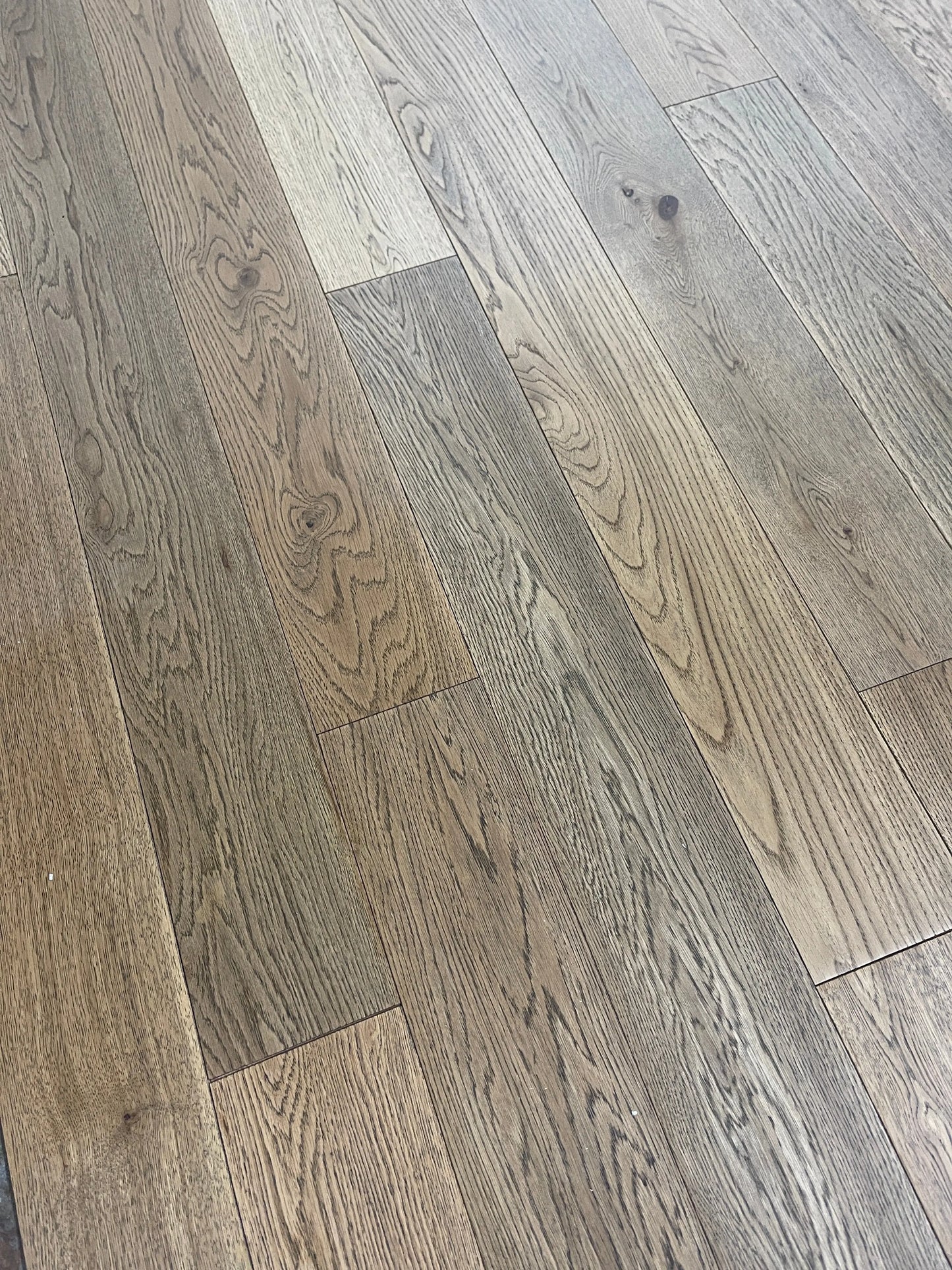 MSW49 Oak Champion 3/8 x 5" Wire Brushed Engineered Hardwood Flooring (33.08 sf/ctn) - Call for BEST Price MW floors