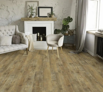 BSPC009 SUPERCore Basics Barnwood 4.5mm x 6" x 48" Waterproof Rigid SPC Plank (27.58 sf/ctn) - Coming Soon WeShipFloors