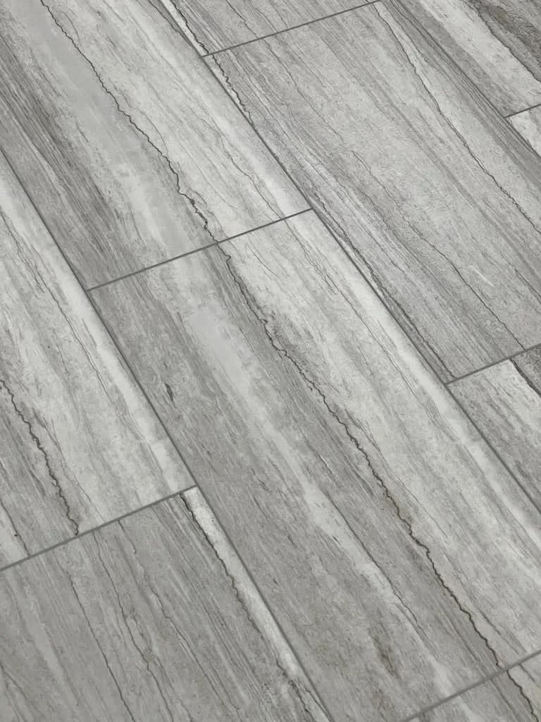 LT003 Grigio Linear Luxury Tile 6mm x 12" x 24" Waterproof Rigid SPC Click Tile (24.03sf/ctn) (Copy) LT Floors
