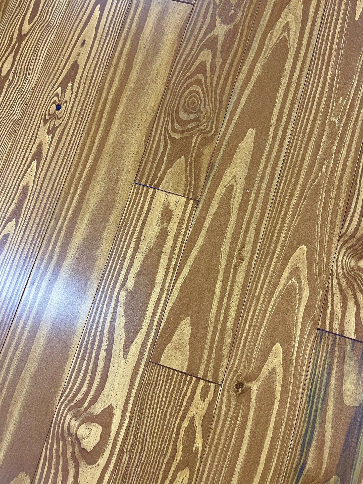 AT007 Pine Antique 3/4 x 5-1/8" Wire Brushed Solid Hardwood- Call/text for current price/stock! AT BEAS