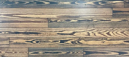 AT003 Heart Pine Sienna Distressed 3/4 x 5-1/8" Solid Hardwood - Call/text for current price/stock! AT BEAS