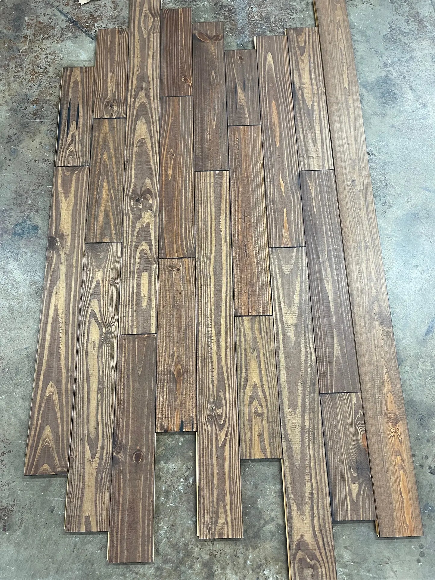 AT012 Pine Nutmeg 3/4 x 5-1/8" Hand Scraped Solid Hardwood- Call/text for current price/stock! AT BEAS