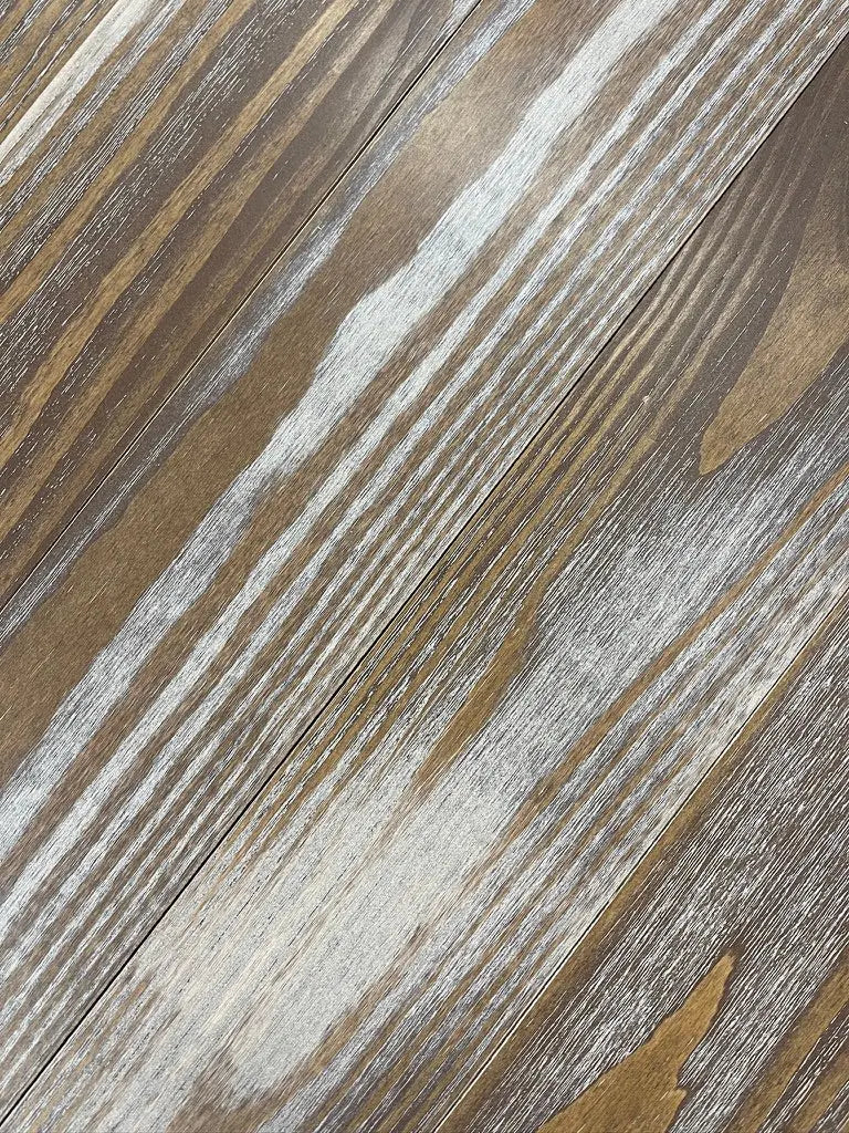 AT008 Pine Frost 3/4 x 5-1/8" Wire Brushed Solid Hardwood - Call/text for current price/stock! AT BEAS