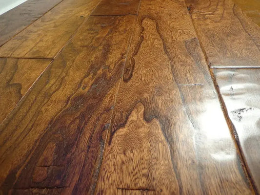Elm Gunstock 9/16 x 5" Hand Scraped Engineered Hardwood Flooring - 26.05 sqft/ctn Elk Mountain