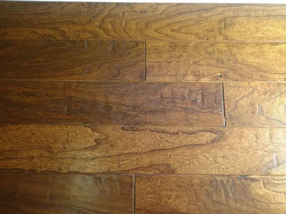 Elm Gunstock 9/16 x 5" Hand Scraped Engineered Hardwood Flooring - 26.05 sqft/ctn Elk Mountain
