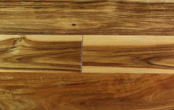 Acacia Natural 3/4 x 5" Hand Scraped Small Leaf Solid Hardwood Flooring - 24.22 sqft/ctn Elk Mountain