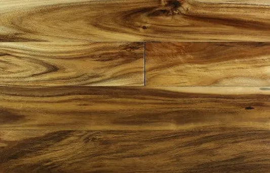 Acacia Natural 3/4 x 5" Smooth Small Leaf Solid Hardwood Flooring - 24.22 sqft/ctn Elk Mountain