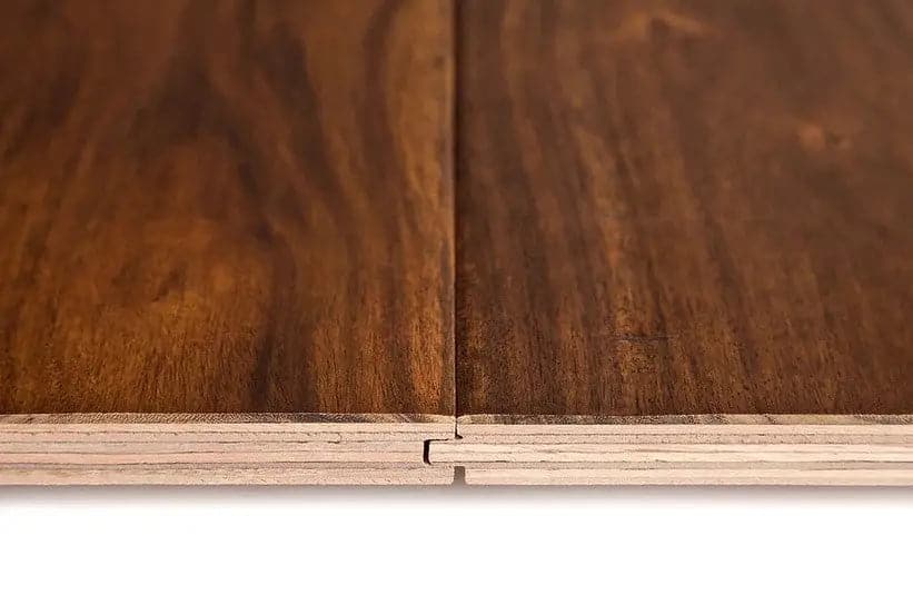 Acacia Toffee 9/16 x 4-3/4" Hand Scraped Small Leaf Engineered Hardwood Flooring - 28.3 sqft/ctn Elk Mountain