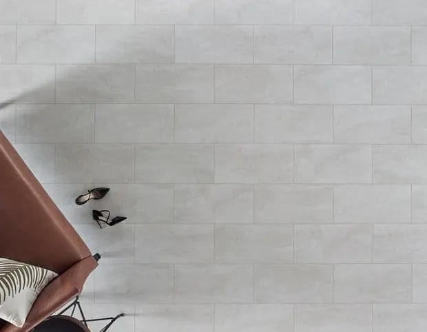 Adura Vienna Alabaster Vinyl Tile Flooring Mannington