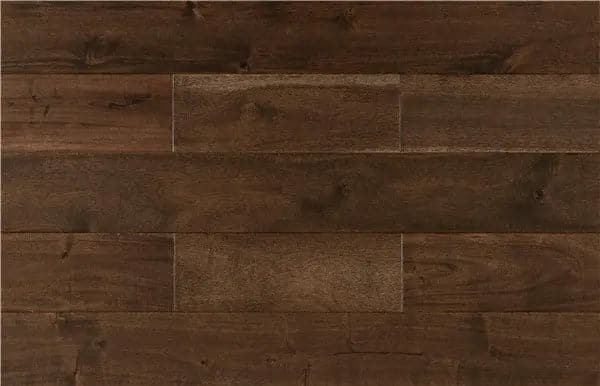 Asian Walnut Classic 3/4 x 5" Hand Scraped Solid Hardwood Flooring - 24.22 sqft/ctn Elk Mountain