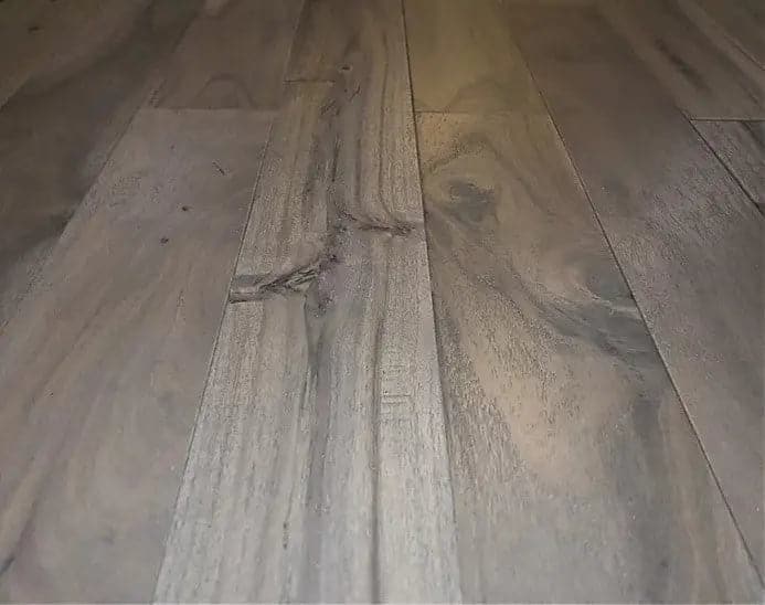 Asian Walnut Polar Ice Cap 9/16 x 6-1/2" Wire Brushed Engineered Hardwood Flooring - 27 sqft/ctn Elk Mountain