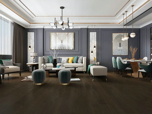 Birch Silver Sands 3/4 x 4-3/4" Hand Scraped Solid Hardwood Flooring - 24.22 sqft/ctn Elk Mountain