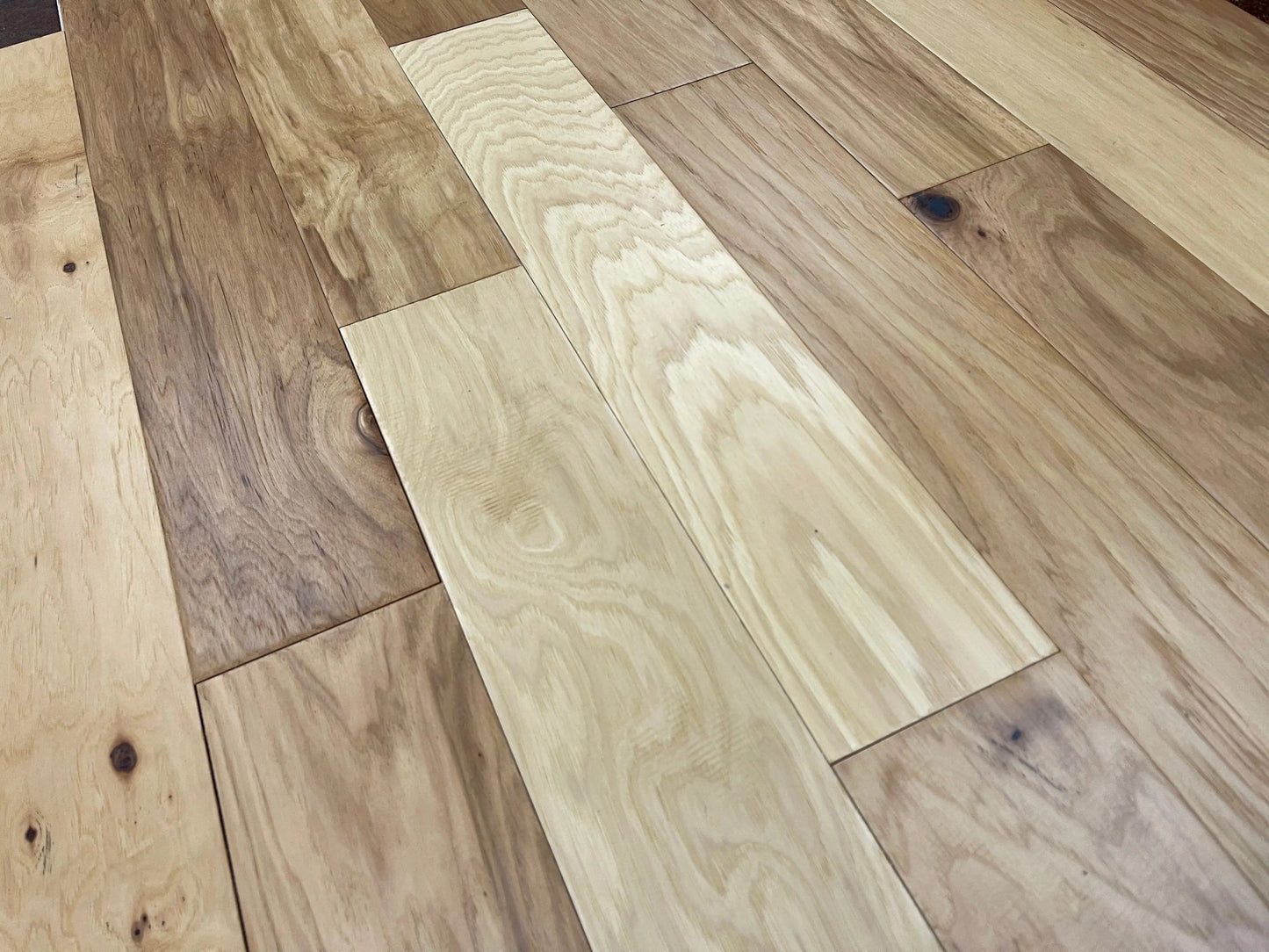 Hickory Natala 3/8 x 5" Hand Scraped Engineered Hardwood Flooring - 32.81 sqft/ctn Elk Mountain