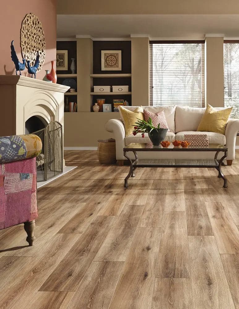 Mannington Restoration Fairhaven Brushed Natural Laminate Flooring 28102 - 21.22 sqft/ctn Mannington