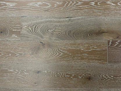 Oak Coffee 1/2 x 7-1/2" Wire Brushed Engineered Hardwood Flooring - 31.09 sqft/ctn Elk Mountain