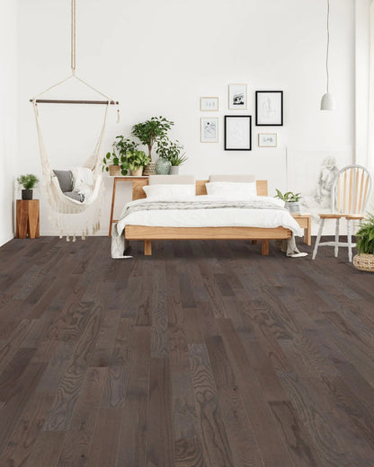 Oak Weathered 3/4 x 3-1/4" Solid Hardwood Flooring - 27 sqft/ctn Elk Mountain