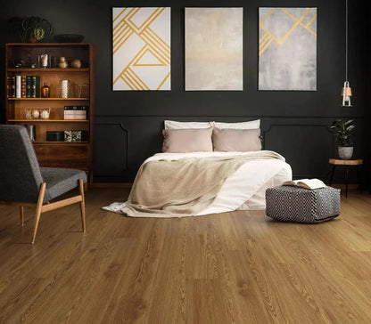 SUPERCore Country Red Oak 3mm x 7 x 48" Glue Down Waterproof Vinyl Plank Flooring 38.82sf/ctn supercorefloors