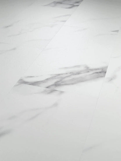 SUPERCore Carrara White Waterproof Rigid Tile Flooring - WeShipFloors