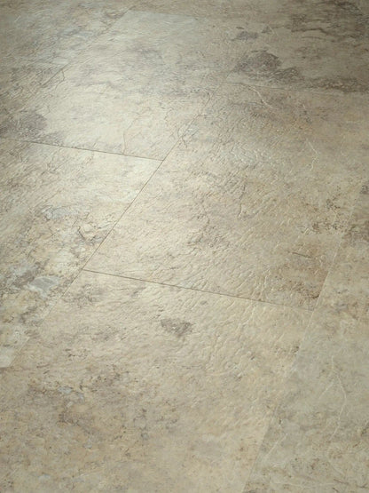 SUPERCore Mocha Travertine Waterproof Rigid Tile Flooring supercorefloors