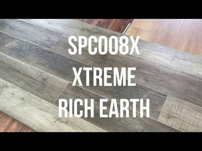 SPC008X SUPERCore Xtreme Rich Earth 6mm x 7" x 60" Waterproof Rigid SPC Plank (29.74 sf/ctn)